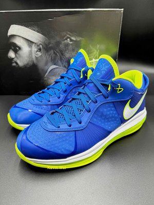 Nike Lebron 8 VIII Low QS 2021 雪碧 藍綠 DN1581-400 籃球鞋 US10.5 二手