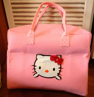 Hello Kitty 粉紅色包包 粉紅色大包包 手提包