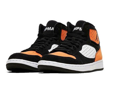 NIKE AIR JORDAN ACCESS 中幫 復古 黑橙撞色 運動 籃球鞋 AR3762-008 男鞋公司級