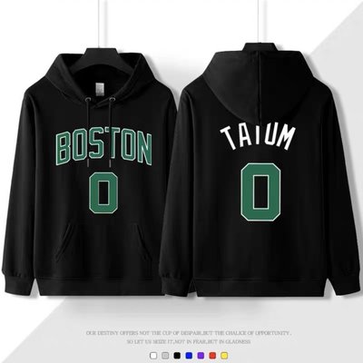 🔥Jayson Tatum長袖連帽T恤上衛衣🔥NBA塞爾提克隊Nike耐克愛迪達戶外運動健身籃球衣服大學純棉T男21
