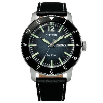 「官方授權」CITIZEN星辰 光動能不銹鋼 男腕錶 (AW0077-19L) 43.5mm