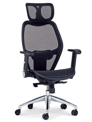 [ 家事達 ] OA-308-3 大型網布辦公椅