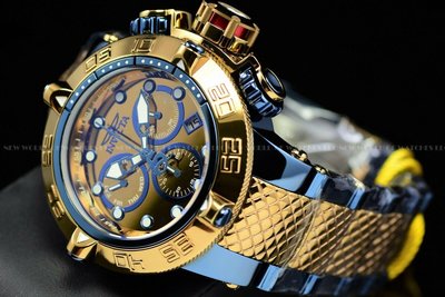 《大男人》invicta subaqua #4815潛水錶，電鍍藍鋼，非常漂亮（賣場皆現貨）