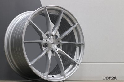 CR輪業 全新 ASGA ARF06 18吋 旋壓輕量化鋁圈 髮絲銀 五孔 100 114 112 完工價:6500