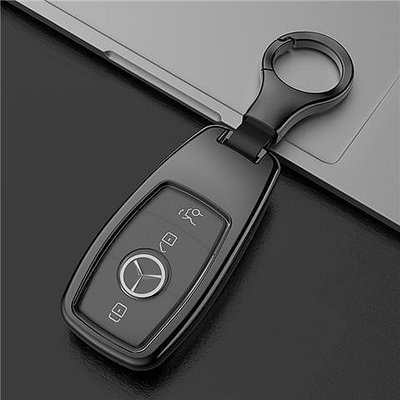 賓士 Benz 鑰匙套 E300L E級 C級 c260 GLC GLB GLE350 鑰匙包 鑰匙殼 合金高檔扣