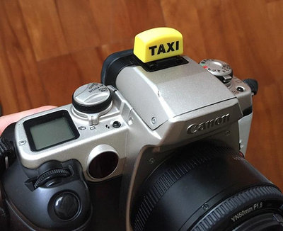 的士 TAXI相機閃光燈保護蓋熱靴卡通佳能200D 5D4 800D 90D M6 2松下s5 S1單反索尼A7M4微單