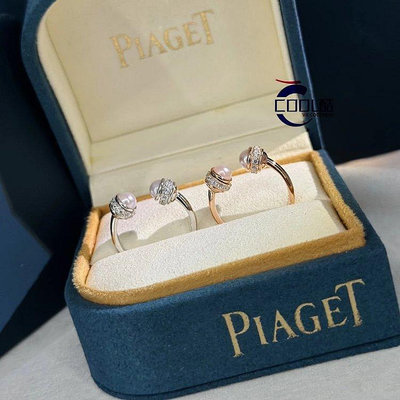 YOYO免運~Piaget 戒指 白貝轉動開口戒指 時來運轉戒指 女生戒指