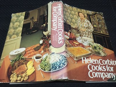 「環大回收」♻二手 原文叢書 早期【Helen Corbitt Cooks for Company】中古書籍 課程教材
