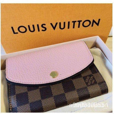 直購#LV LOUIS VUITTON女士零錢包拉鍊包 皮夾 短夾NORMANDY 小型錢包 N60043