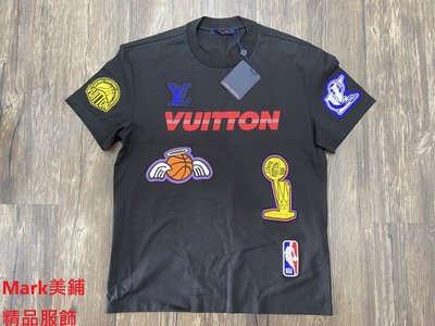 【Mark美鋪】LOUIS VUITTON LV LOGO聯名 NBA 刺繡 短袖