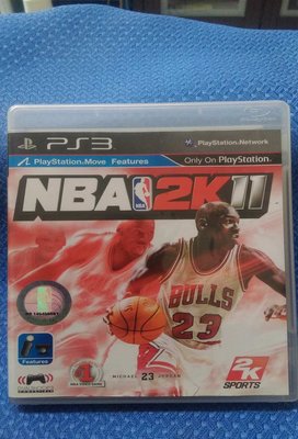PS3- NBA2K11 (二手片,盒書完整)