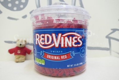 【Sunny Buy】◎預購◎美國 RED VINES 扭扭糖 蠟燭糖 吸管糖 Twizzlers 3.5磅 1588g