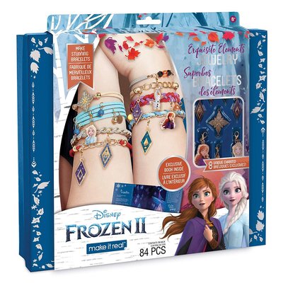 現貨 Disney Frozen 2 迪士尼冰雪奇緣公主 手做 DIY 獨一無二手鍊 禮盒組 新年禮 生日禮