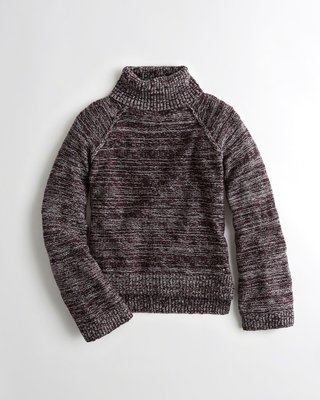 天普小棧】HOLLISTER HCO Bell-Sleeve Turtleneck  Sweater套頭高領毛衣XS/S