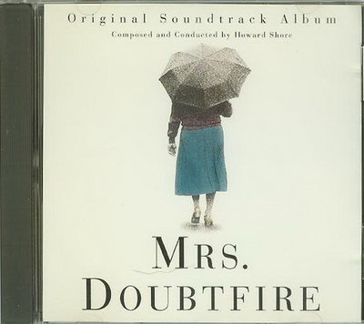 《絕版專賣》窈窕奶爸 / Mrs. Doubtfire 電影原聲帶 (美版.側標完整.無IFPI)