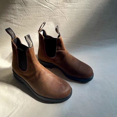 澳洲直送 Blundstone Boots suede 1911 菸草色麂皮 防潑水加工 輕量緩震大底 切爾西靴 戶外