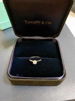 Tiffany 0.31ct  D/Vvs2鑽戒