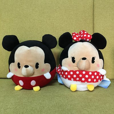 日本 Disney 正版 現貨 迪士尼 米奇 米妮 圓嘟嘟 可愛 胖胖 絨毛娃娃 玩偶 抱枕 玩偶 娃娃