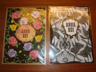 【∮魔法時光∮】ANNA SUI 安娜蘇 經典薔薇文件夾+魔法星願文件夾2款各1⃣️個/資料夾/檔案夾