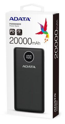 【正3C】全新附發票 威剛ADATA P20000QCD 數位顯示電量行動電源 現貨