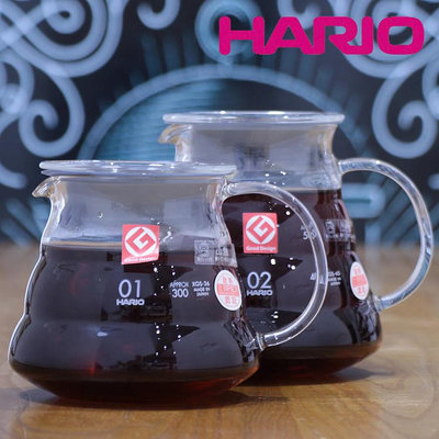 【沐湛咖啡】HARIO 雲朵耐熱微波咖啡壺 XGS-36/XGS-60 耐熱花茶壺 300ML/ 600ML 咖啡壺 手沖下座