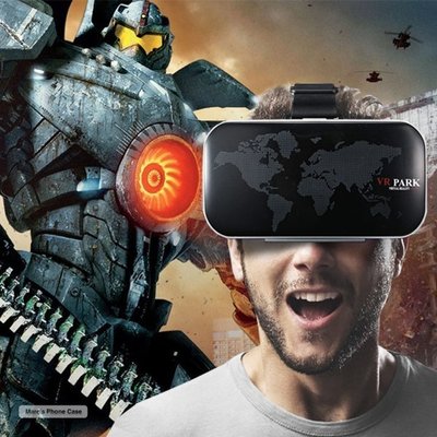 3D眼鏡 附遊戲手把 虛擬實境 VR CASE頭盔式 穿戴裝置 iOS/Android 非Vive Gear VR PS