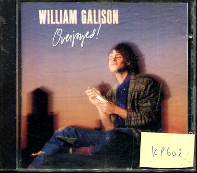 *真音樂* WILLIAM GALISON / OVERJOYED 美版 二手 K9602(下標賣3)