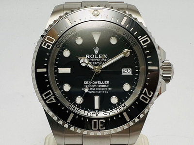 【黃忠政名錶】勞力士Rolex 136660 deep sea 水鬼王 sea dweller 3900m 44mm cal.3235 附原廠2023保卡及錶盒