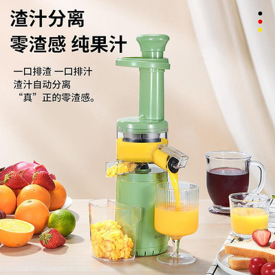 德國榨汁機渣汁分離家用小型便攜式多功能炸汁原汁機器水果汁迷你