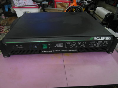 二手西班牙銘機 ECLER (PAM560)後級擴大機