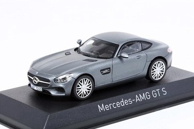 【秉田屋】現貨 Norev Mercedes-AMG Benz 賓士 GT S GTS C190 2015 灰 1/43