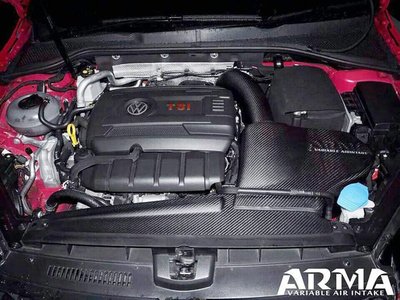 VW 福斯 ARMA GOLF7 7.5 GTI R 乾式 碳纖維 卡夢 CARBON 進氣組 GTI 7R