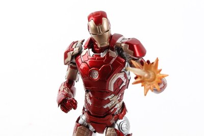 清倉【漫威   復仇者聯盟】    Iron Man  MK43  經典 鋼鐵人  模型 關節可動  人偶  摆件