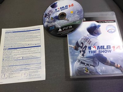 絕版經典遊戲 PS3 MLB 14 The Show 美國職棒大聯盟14 2k14 亞版英文
