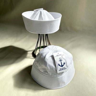美軍復刻 Retro US Navy Sailor Hat Dixie cap 純棉 海軍水兵帽 漁夫帽 vintage