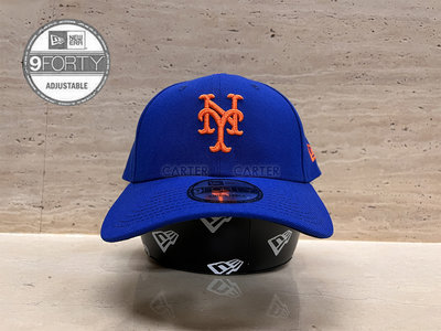 New Era x MLB New York Mets 9Forty 美國大聯盟紐約大都會隊隊色國外空運硬挺鴨舌帽940
