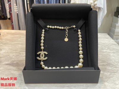 【Mark美鋪】CHANEL 100週年 金色 稀有 珍珠 項鍊