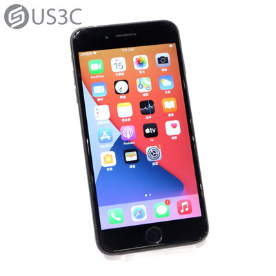 【US3C-青海店】【一元起標】台灣公司貨 Apple iPhone 7 Plus 128G 黑色 5.5吋 廣色域顯示指紋辨識 4G LTE 二手手機