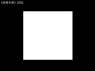 《磁磚本舖》2001 20*20公分 國產亮面純白壁磚