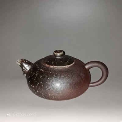 手拉胚柴燒茶壺(0021)