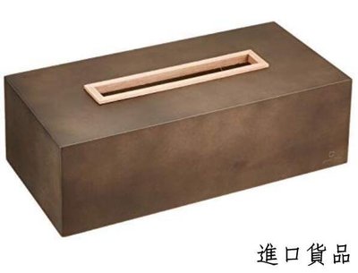 現貨手工製 日式 深棕色木頭製 桌上面紙盒衛生紙盒紙巾收納盒送禮可開發票
