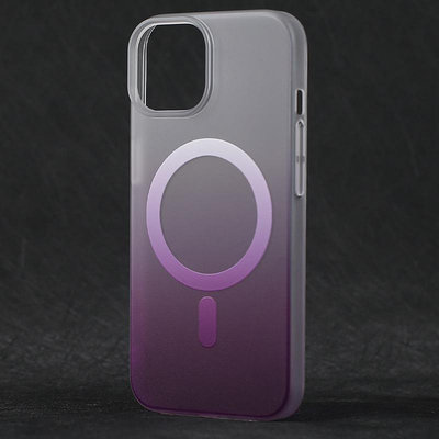 適用蘋果15plus磨砂親膚Magsafe磁吸手機殼iPhone13promax超薄套手機殼 手機套 手機保護套