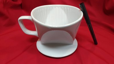 晴天咖啡☼ 加厚款4~7人陶瓷濾杯 103手沖 陶瓷 咖啡 滴漏 濾杯 濾器 (陶瓷加厚，更能保持溫度)