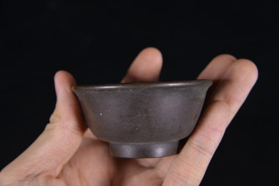 日本老物件 銅杯 銅 日本老銅器 酒杯 杯子 明治時期 老物415