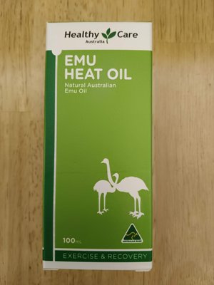 【瑪姬阿姨】澳洲Healthy care Emu Heat Oil 鴯鶓油(按摩油) 100ml