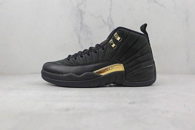 （零點）純原耐克喬丹 Air Jordan 12 AJ12喬12 黑金 男子文化籃球鞋 貨號：