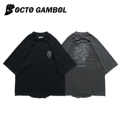 [NMR] OCTO GAMBOL 24 S/S ROAM Logo Oversized T-shirt