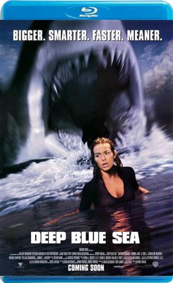 【藍光影片】深海狂鯊 1 / 水深火熱 / 深海變種 / Deep Blue Sea (1999)