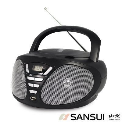 【用心的店】SANSUI山水 CD/MP3/USB/AUX手提式音響SB-U36(公司貨實體店面)