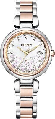 日本正版 CITIZEN 星辰 xC ES9465-68W mizu 手錶 女錶 電波錶 光動能 日本代購